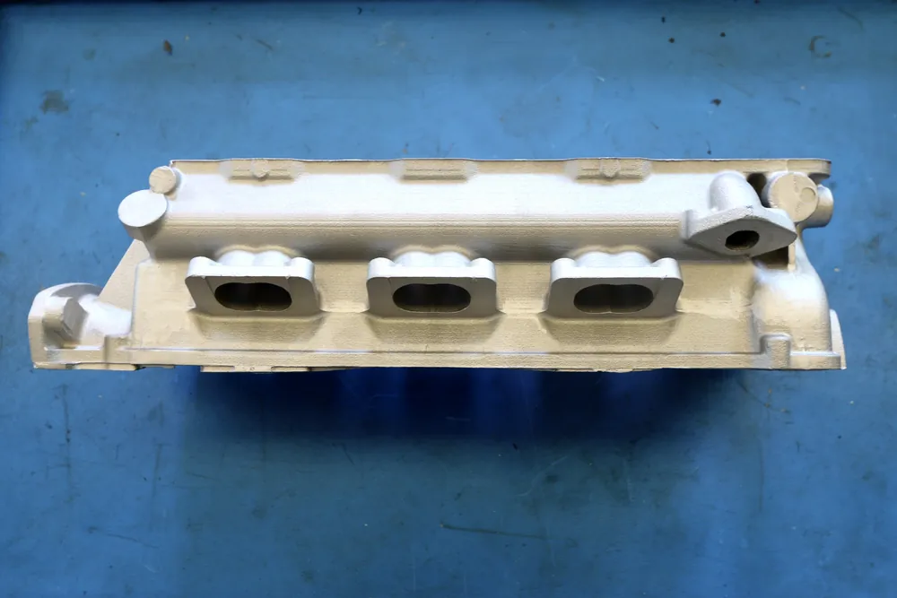 Collettore di aspirazione in alluminio per kit conversione 24V Lancia Stratos